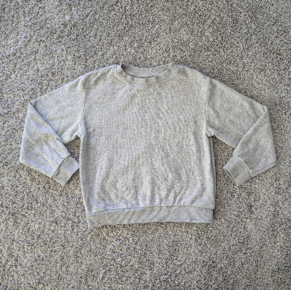 Boys H&M light grey sweatshirt